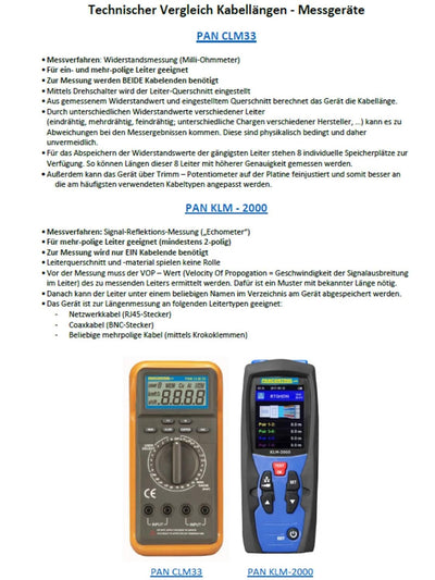 PAN 111 Taschen-Multimeter 300V CAT III