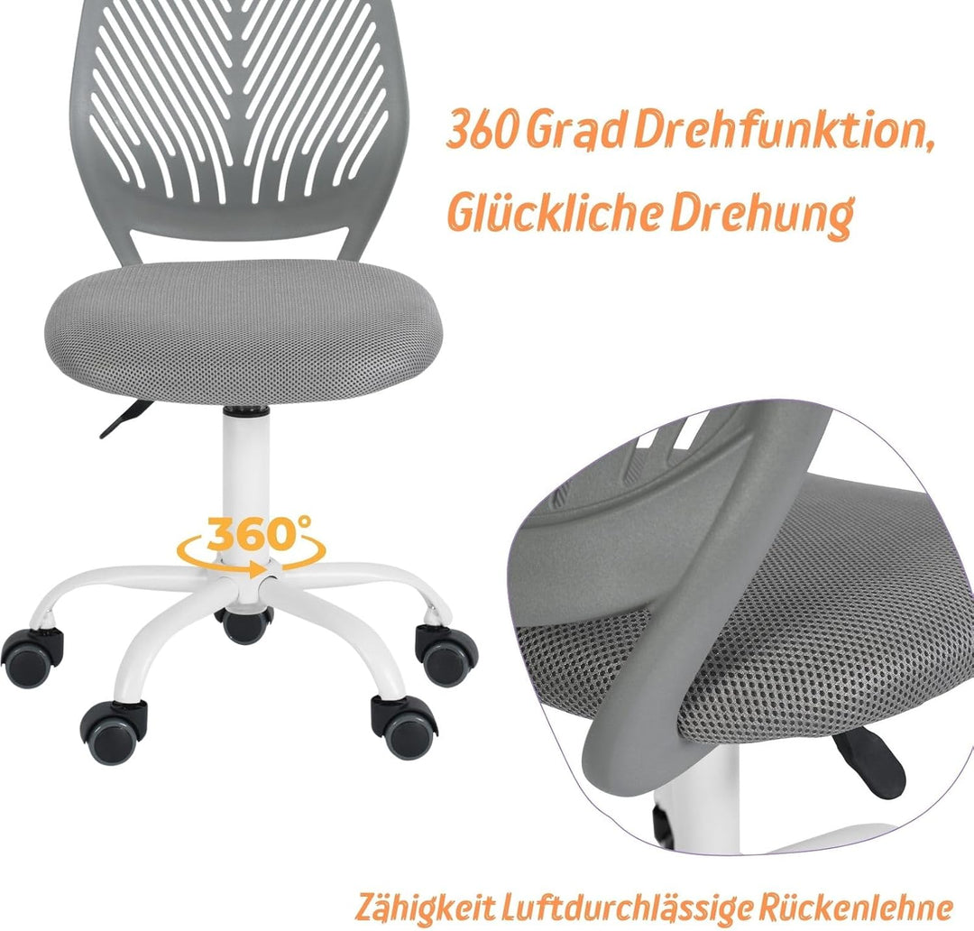 FurnitureR Bügelhocker ergonomisch, höhenverstellbar, ohne Armlehnen, Netzrückenlehne, Sitzfläche 38