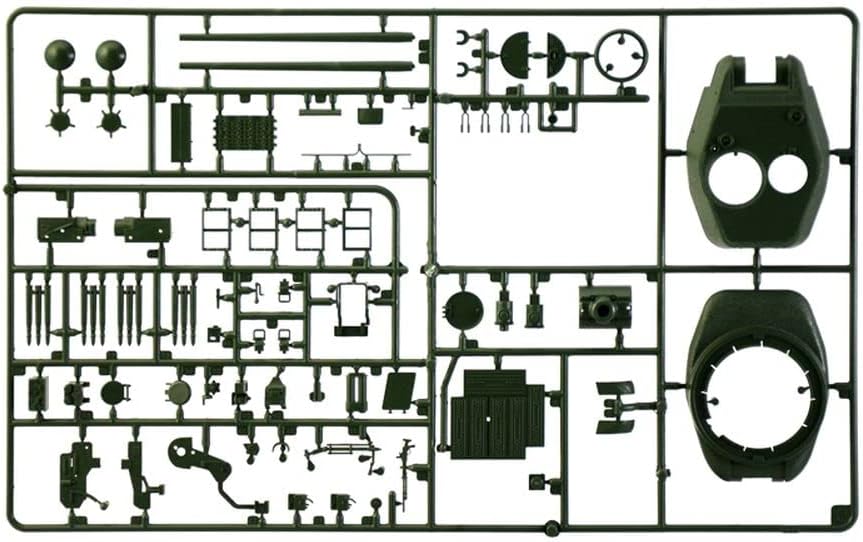 Italeri 6585S 1:35 T-34/85 - Bausatz, Standmodellbau, Basteln, Hobby, Kleben, Plastikbausatz, detail
