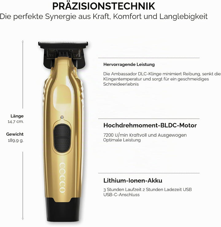 Cocco Veloce Pro Trimmer - Gold