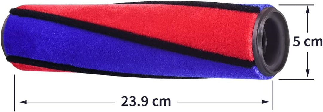 Weiche Bürstenwalze für Dyson V6, V7, V8, V10, V11 Fluffy/Absolute, Ersatzbürste Softwalze kompatibe
