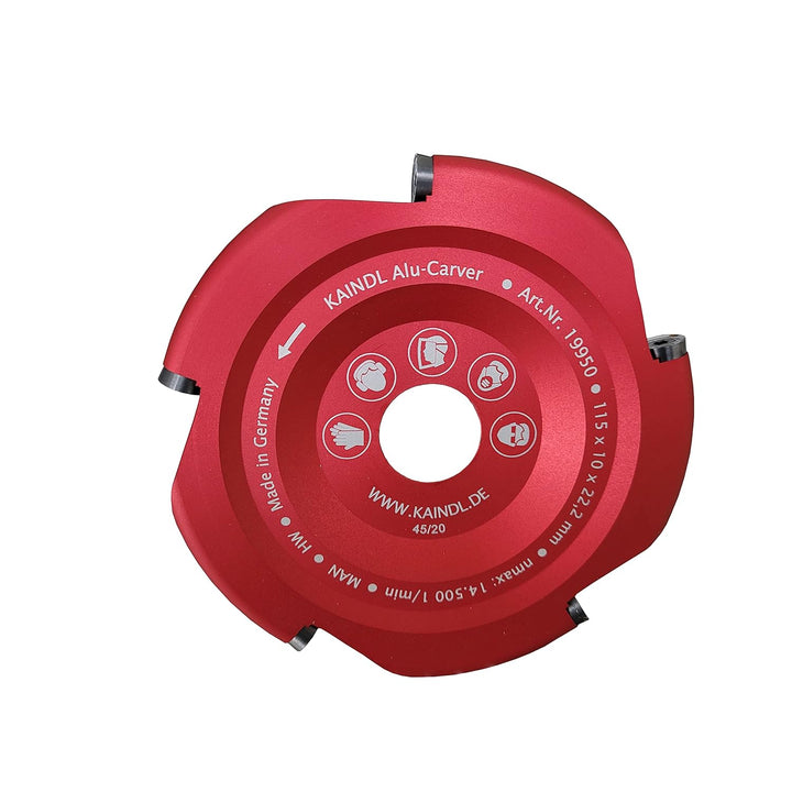 Kaindl Ersatz Hartmetall-Wendeplatten Ø10 mm, 5er-Set für Alu-Carver Ersatz Hartmetall-Wendeplatte Ø