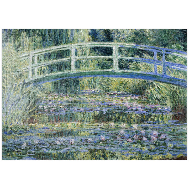 Claude Monet's Water Lilies and Japanese Bridge (1899) - Premium 1000 Teile Puzzle - MyPuzzle Sonder