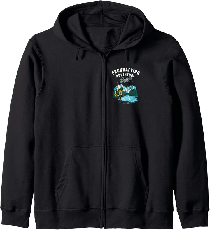 Packraft-Kajak Packraft-rafting Paddel-Rafting Packrafting Kapuzenjacke