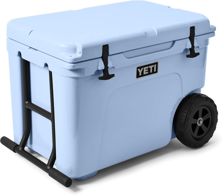 YETI Tundra Haul Wheeled Cool Box, Insulated Hard Cooler Big Sky Blue, Big Sky Blue