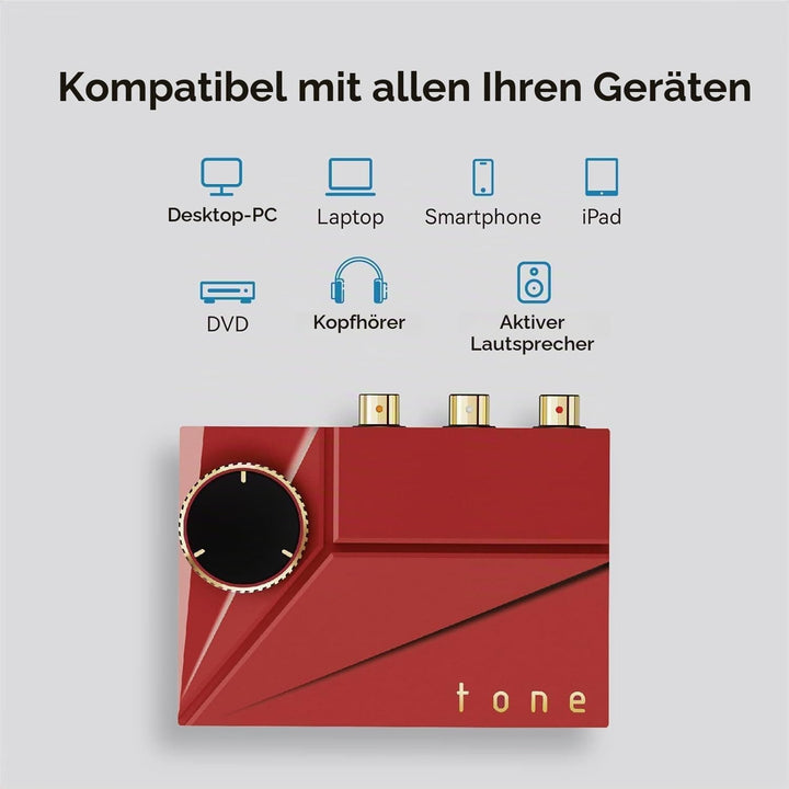 Khadas Tone2 Pro DAC kopfhörer verstärker,Ausgewogen tragbar Kopfhörerverstärker, HiFi-Amplifikation