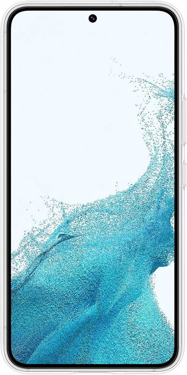 Samsung Clear Standing Cover Smartphone Cover EF-JS901 für Galaxy S22, Handy-Hülle, ausklappbarer St
