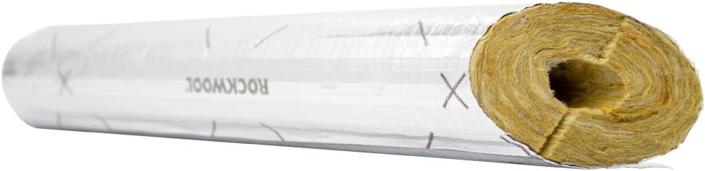 Steinwolle Rohrisolierung Rockwool 800 alu 42 x 40 mm 100% EnEV