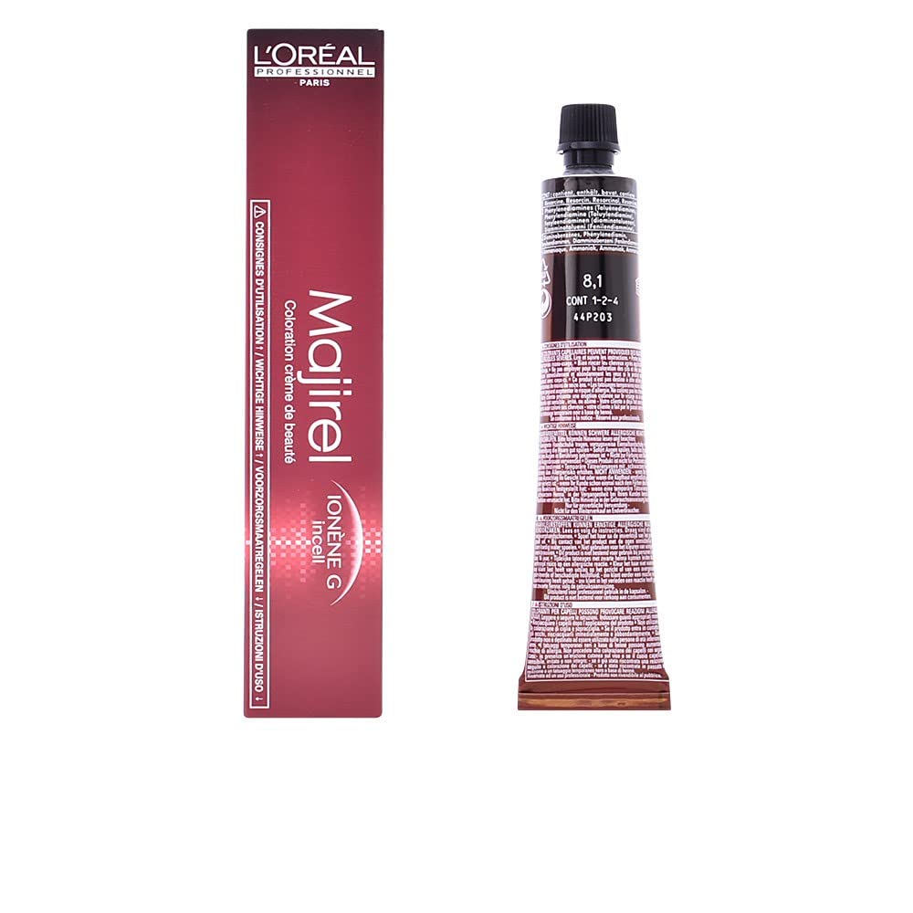 L'Oréal Professionnel Majirel 8,1 hellblond asch, 50 ml, 8,1 hellblond asch