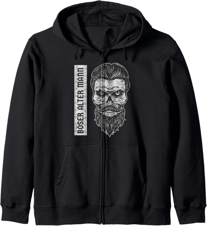 BÖSER ALTER MANN Kapuzenjacke