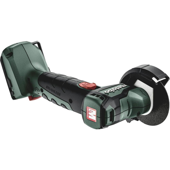 Metabo Akku Winkelschleifer Powermaxx CC 12 BL (ohne Akku, Schleifscheiben-ø 76 mm, mit Schleifschei