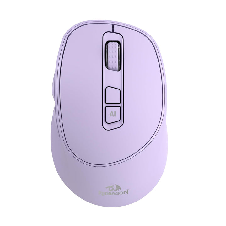 Redragon BM4195 AI Smart Wireless Maus, 2.4G & BT Computer Büromaus, Übersetzung & Sprachschreibung,