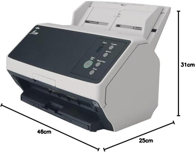 Fujitsu FI-8150 ADF + Scanner mit manueller Zuführung 600 x 600 DPI A4 Schwarz, Grau