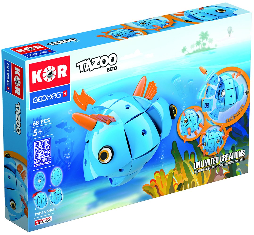 Geomag 601 TAZOO Beto Konstruktionsspielzeug, 68-teilig