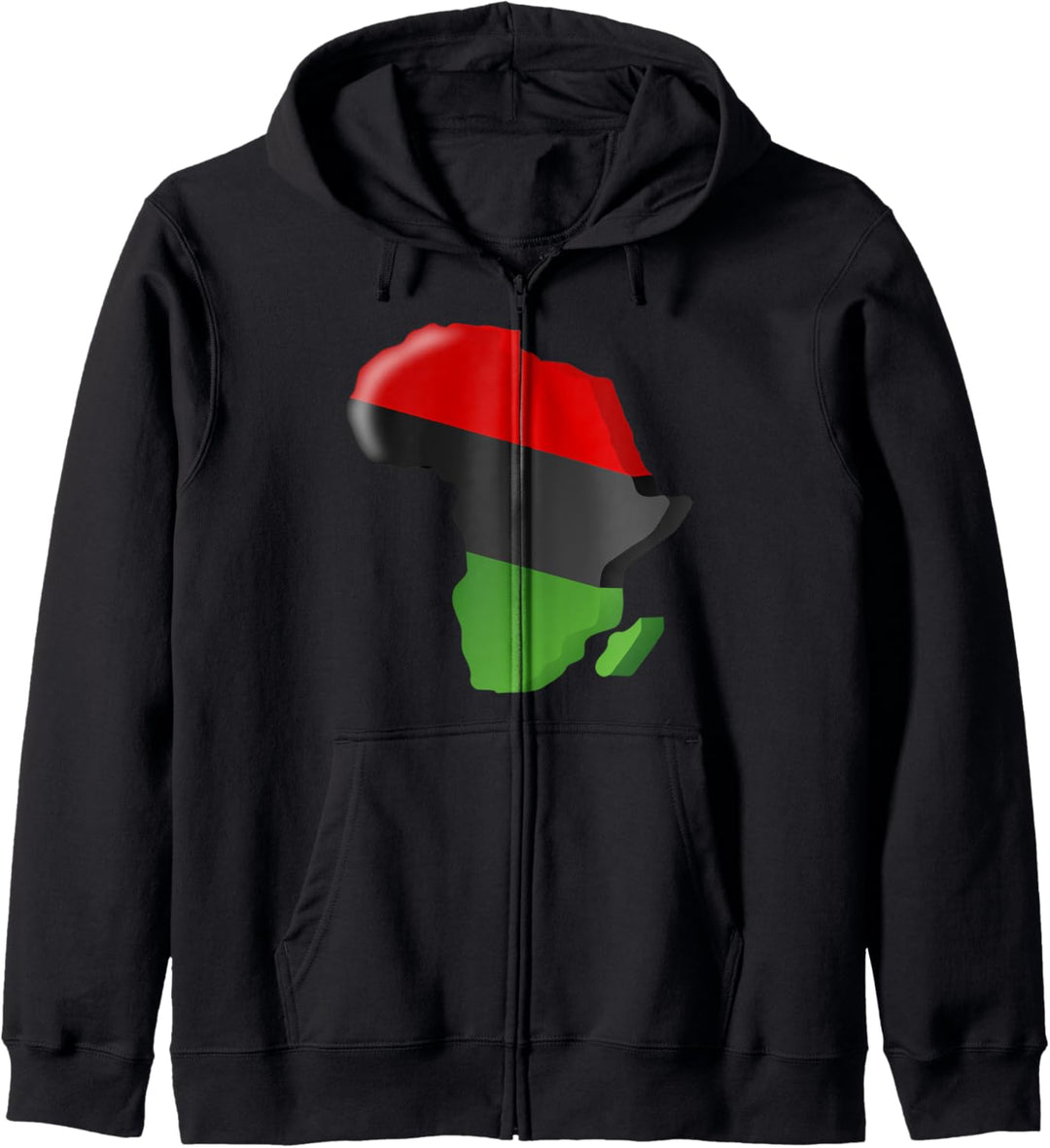 Pan-Afrikanische Unia-Flagge, Kontinent Kapuzenjacke