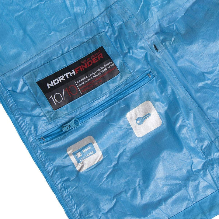 NORTHFINDER Ultraleichte Regenjacke Damen Wasserdicht Atmungsaktiv | Fahrrad Regenjacke Damen Laufja