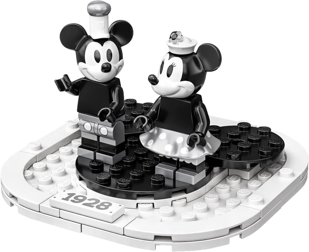 LEGO Ideas 21317 Disney Steamboat Willie Building Kit (751 Pieces)