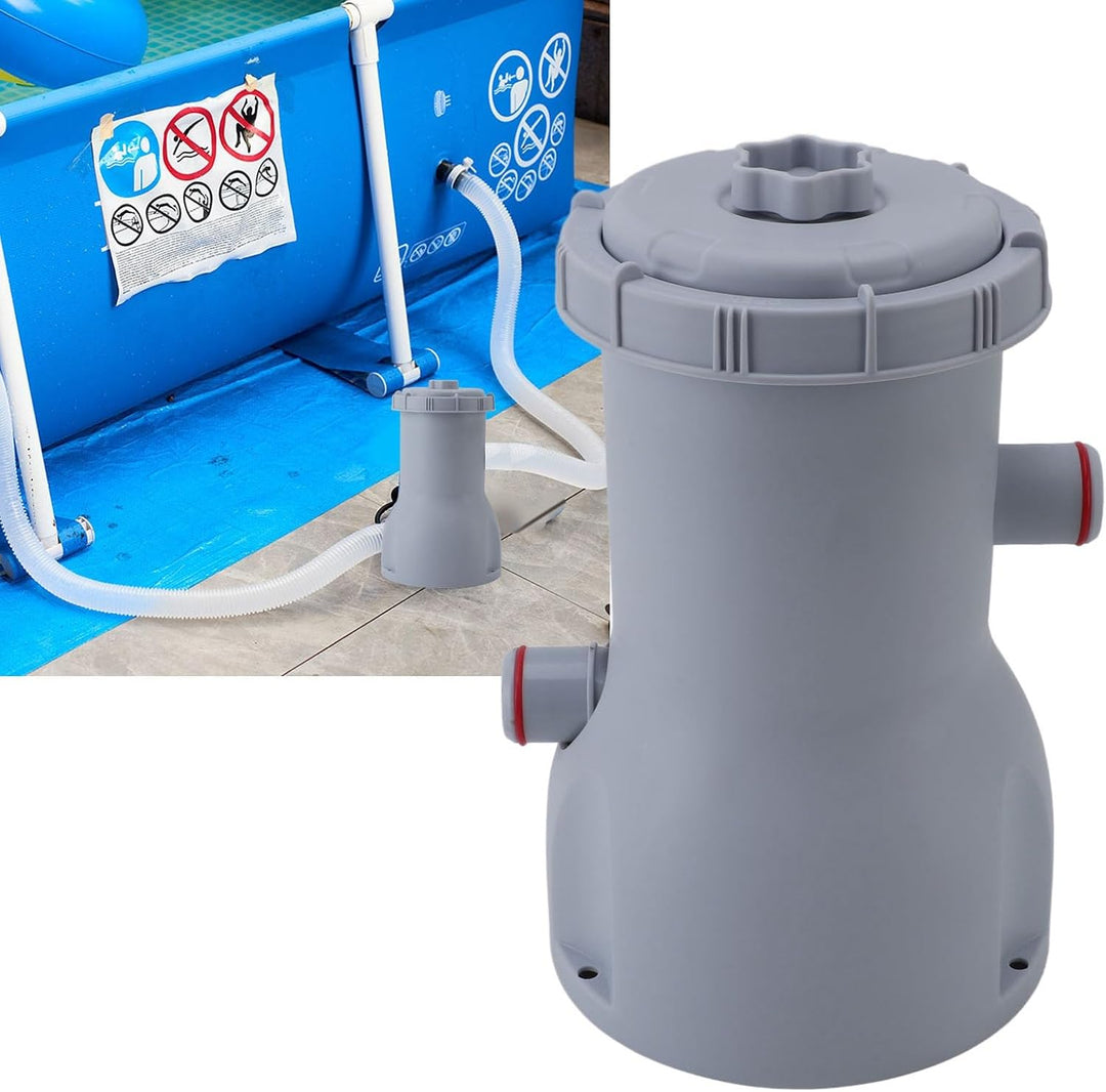 Kartuschenfilterpumpen-Set, 35 W, 530 GPH Pumpendurchflussrate, ABS-Klarfilterpumpensystem für Oberi