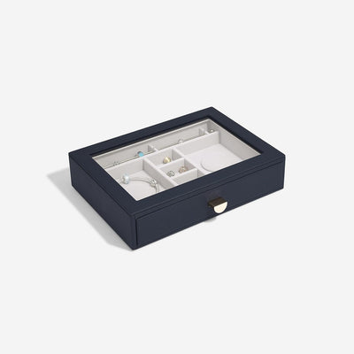 Stackers Pebble Navy Classic Charm Display Drawer, Navy