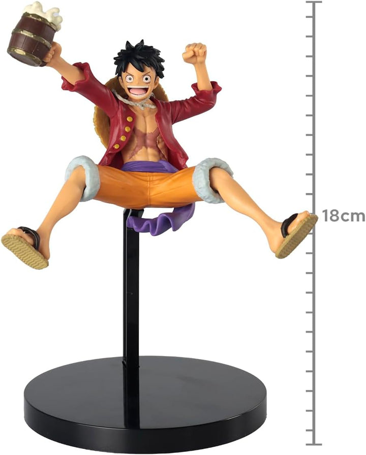 One Piece Actionfigur Monkey D Luffy It's a Banquet aus Kunststoff, von Bandai., Bandai