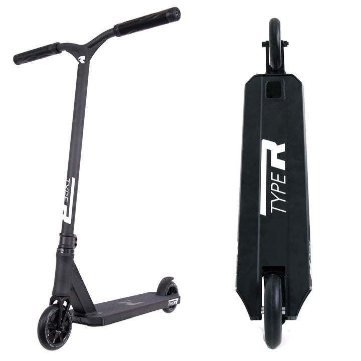 Root Industries Unisex – Erwachsene Type R Scooter Einheitsgrösse Matte Black, Einheitsgrösse Matte