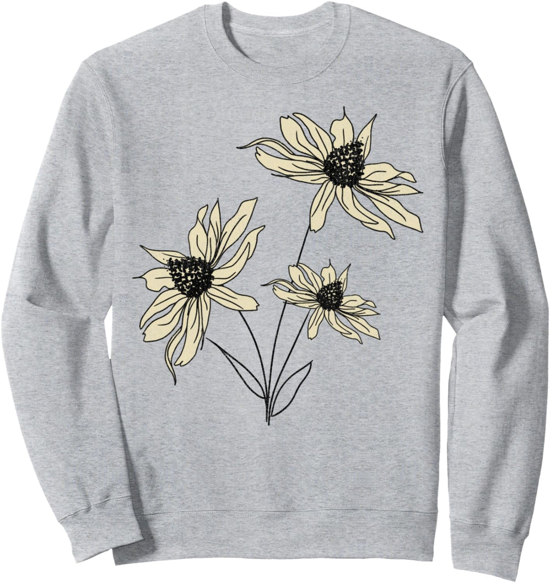 Trendy Garden Flowers Pocket C1 Sweatshirt