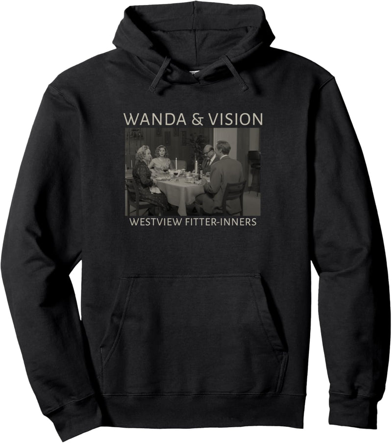 Marvel WandaVision Wanda & Vision Westview Fitter-Inners Pullover Hoodie