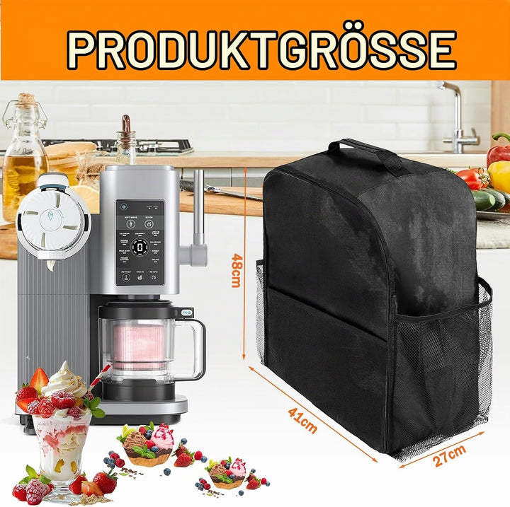Eismaschine Aufbewahrungstasche für Ninja Creami Swirl NC701EU, Schutzhülle Staubschutz Leichte Falt