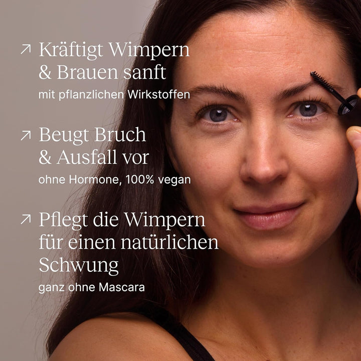 Lash & Brow Treatment – Wimpern- & Augenbrauen Serum mit Koffein & Biotin I für vollere, kräftigere