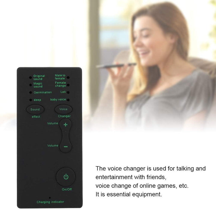 Dpofirs Voice Changer Soundkarte für Computer, Sound Converter mit 7 verschiedenen Sprachänderungen,