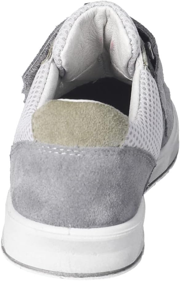 RICOSTA Jungen Low-Top Sneaker LOUI,Kinder Halbschuhe,WMS:Mittel, TEX 28 EU Grau 450, 28 EU Grau 450