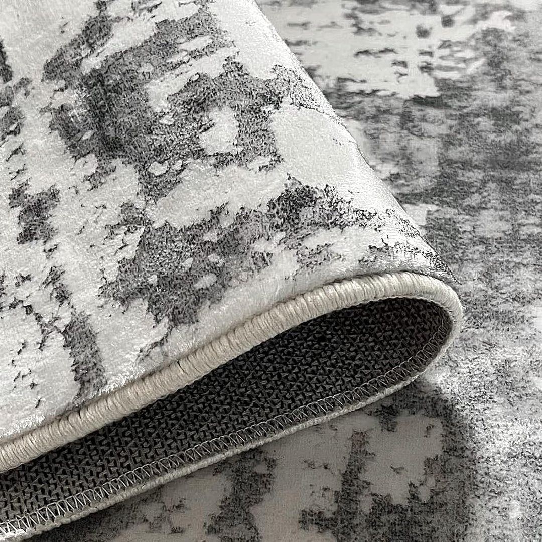 JURLEA Flurläufer Rutschfester Teppichläufer für Flure Küche & Wohnzimmer waschbar leicht Langer Läu