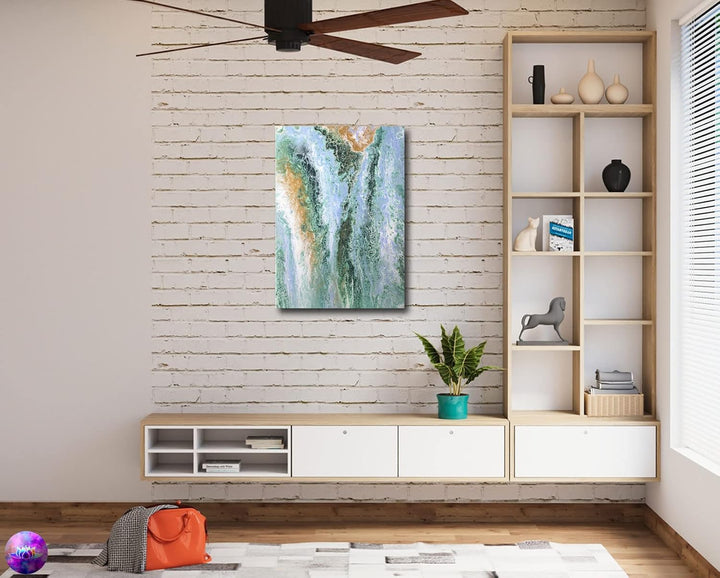 Original Gemälde Abstrakte Malerei Unikat - Strukturgemälde Acrylgemälde Moderne Kunst Wandkunst Hom