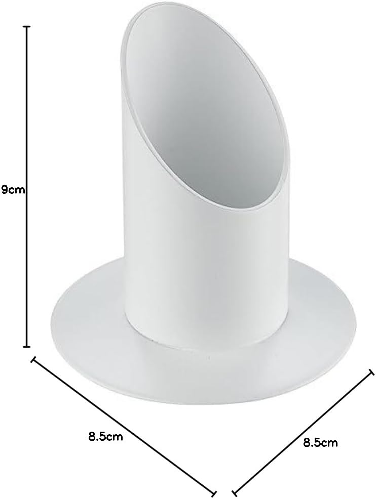 Rayher Kerzenhalter, aus Metall, ideal für Stabkerzen, Stumpenkerzen, Tafelkerzen Taufkerzen und Kom