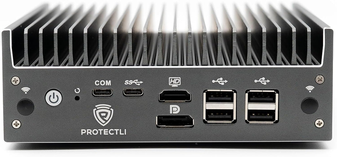 Protectli Vault Pro VP2440-4 Port, Micro Appliance/Mini PC - Intel N150, 2X 10G SFP+ NICs, 2X 2.5G N