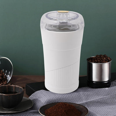 Kaffeemühle Elektrisch mit Bürste Gewürzmühle Kaffee Mühle für Kaffeebohnen, Getreide, Gewürze und N