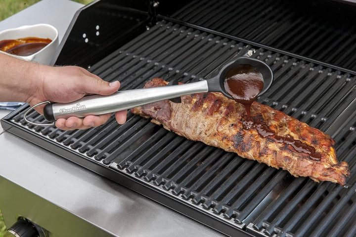 Char-Broil 140 542 - 3-in-1 Marinadenlöffel, Schöpfkelle und Kippständer.