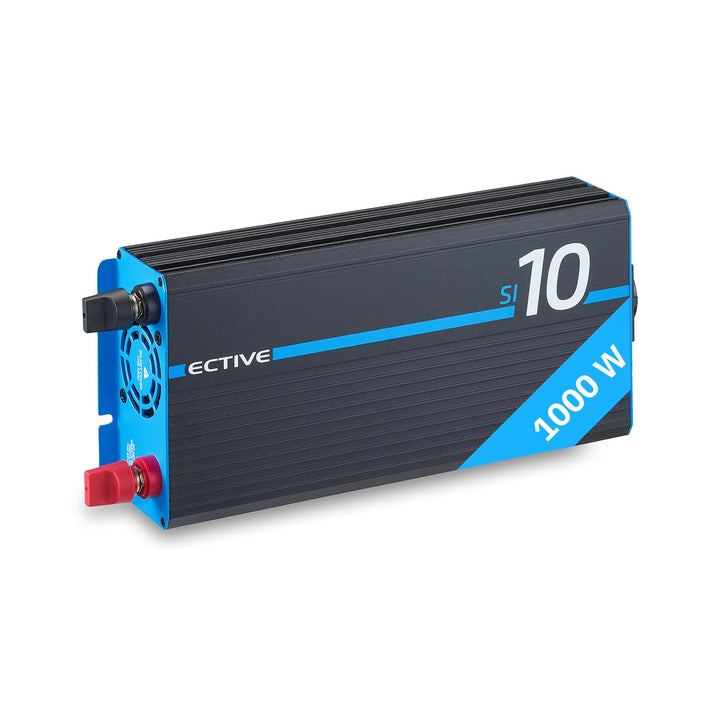 ECTIVE Reiner Sinsus Wechselrichter SI10-1000W, 12V auf 230V, USB, Überlastschutz, Überhitzungsschut