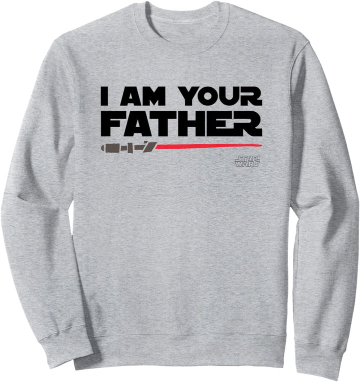 Star Wars Father Sabre Black Sweatshirt