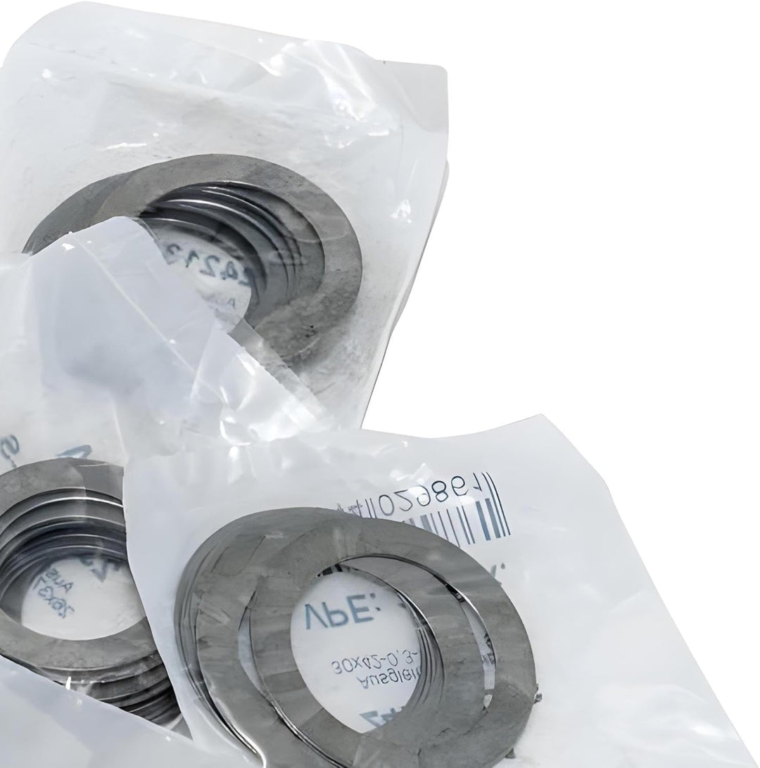 Set Ausgleichsscheiben, je 10x Stück, Gesamt: 90 Stück für Soemtron-Motor SR1, SR2, SR2E, KR50, SR4-