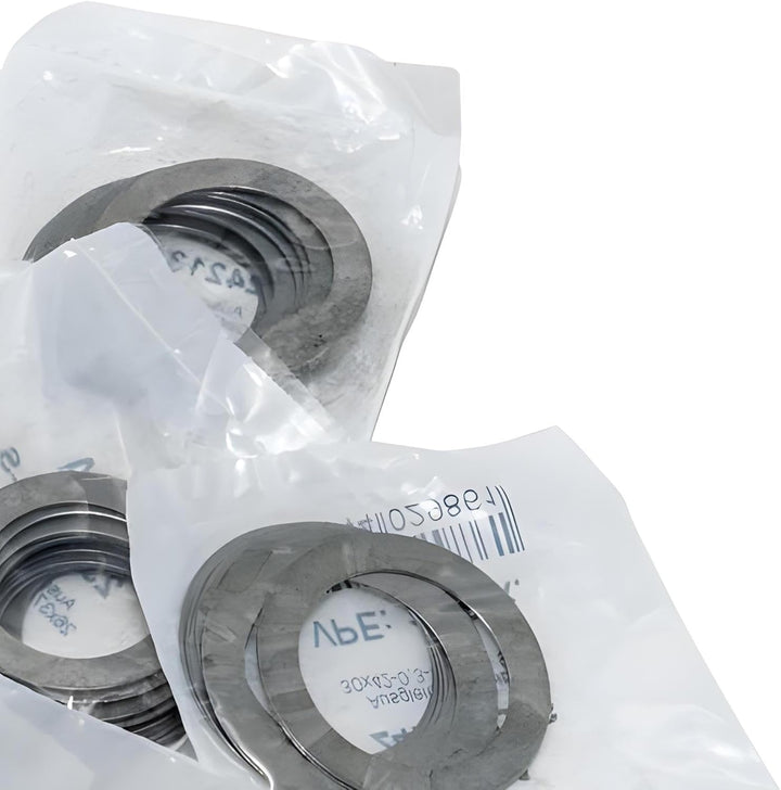 Set Ausgleichsscheiben, je 10x Stück, Gesamt: 90 Stück für Soemtron-Motor SR1, SR2, SR2E, KR50, SR4-