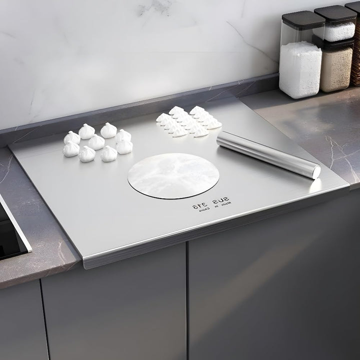 Schneidebrett 316 Edelstahl,Edelstahl Arbeitsplatte aus Verschiedene Grössen,Cutting Board,Schneideb