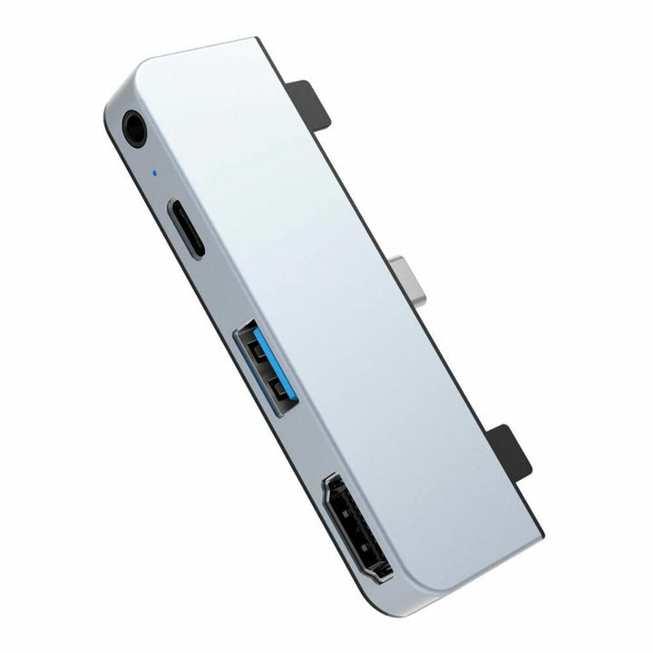 Hyper - HyperDrive 4-in-1 USB C Hub Für iPad Pro - 3.5mm Audio, USB-C Power, USB-A 3.0, 4K30Hz HDMI