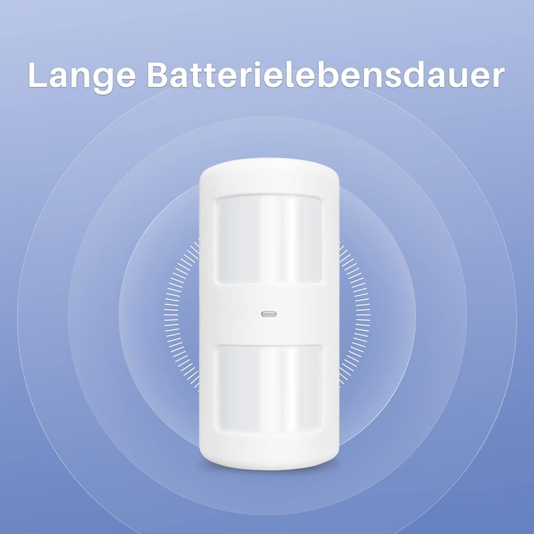 Chuango PIR-910 - Haustiersicherer Bewegungsmelder, kabellos, für Innenräume, menschliche Bewegungse