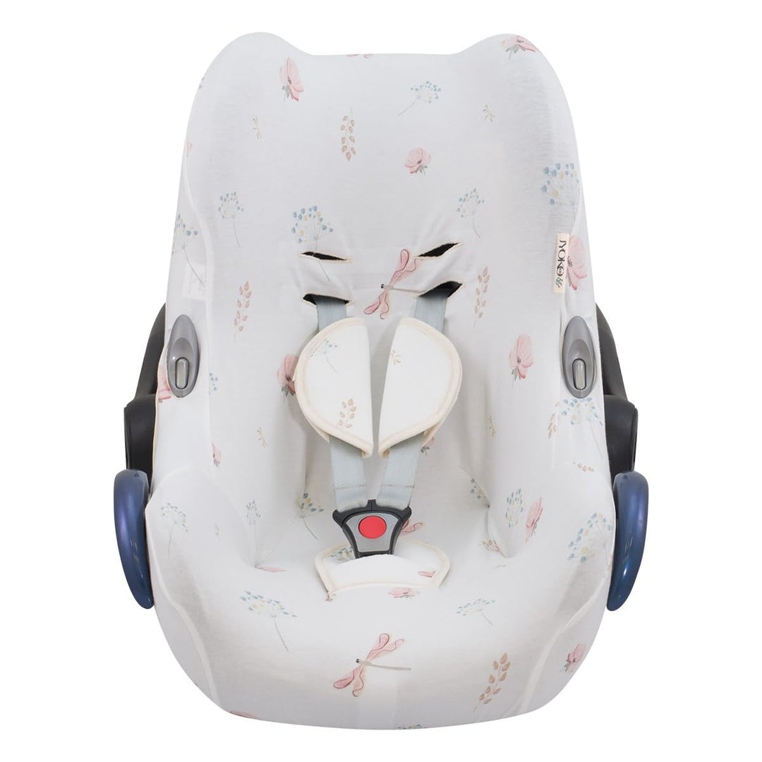 JYOKO Kids Bezug für Autositz kompatibel mit Maxi Cosi Cabriofix, City Streety, aus Baumwolle (Drago