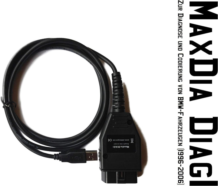 MaxDia Diag1 - Diagnose-Interface (Baujahr 1996-2006) zur Diagnose (Fehlerspeicher lesen und löschen