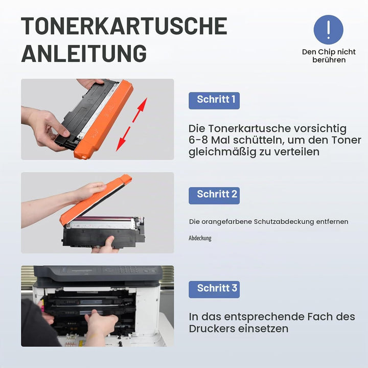 Superpage Toner Kompatibel für HP 117A W2070A für HP Color Laser MFP 179fwg 178nwg 179fnw 178nw 150n