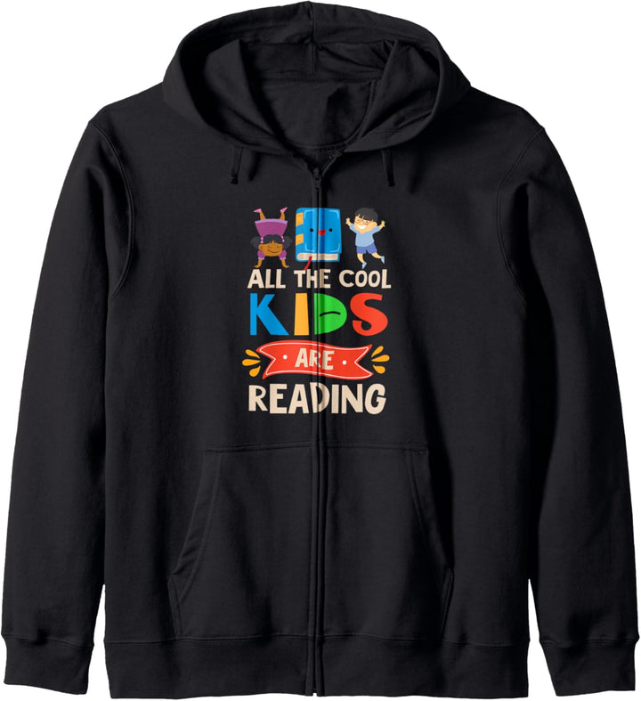 Kids Book Reading Lover Women's Gift Kapuzenjacke