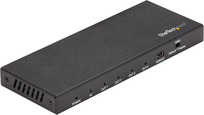 StarTech.com 4 Port HDMI Splitter - 4K 60Hz - 1x4 HDMI Verteiler - HDR 66mmx63.5mmx165.1mm 4K60 HDR,