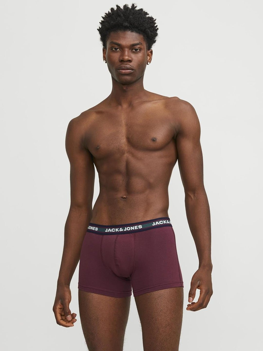JACK & JONES Male Kurze Boxershorts 10er-Pack Kurze Boxershorts M Dark Grey Melange, M Dark Grey Mel